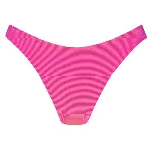 PQ SWIM BOTTOMS Pink Striped Bikini Bottom